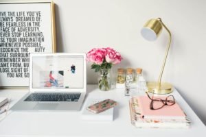 working station for content marketing